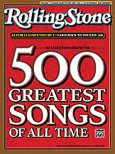 Rolling Stone 500 Greatest Songs of All Time Volume 1 Guitar and Fretted sheet music cover Thumbnail